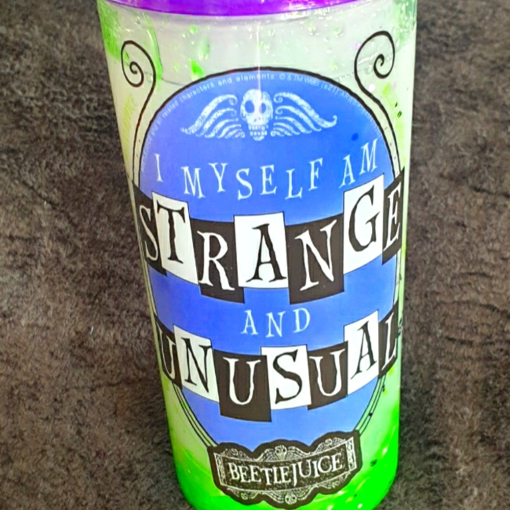 NEW Beetlejuice Color Changing Lava Tumbler